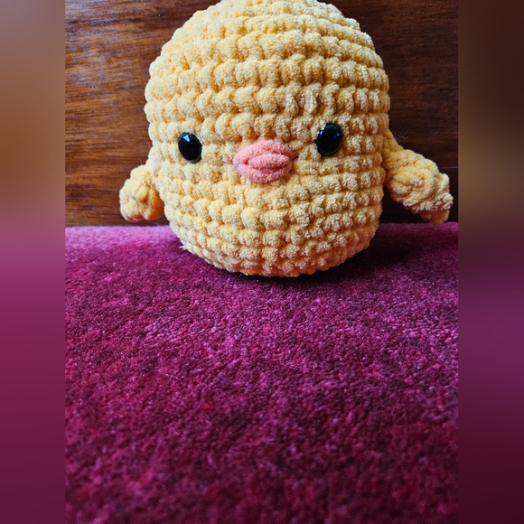 Big Mama Duck Crochet Amigurumi Doll - Picture 9 of 12